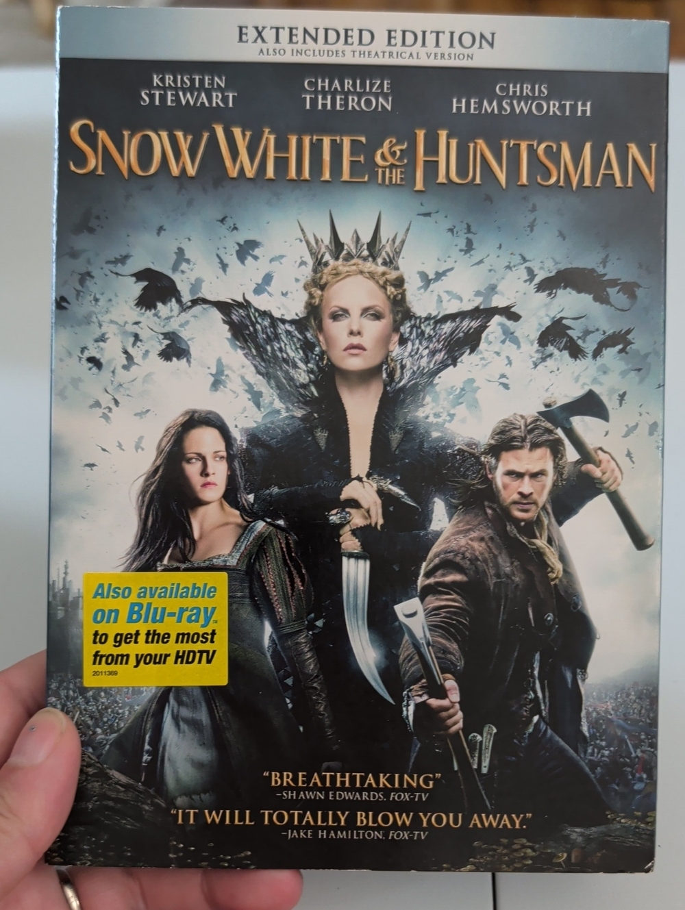 Snow White & The Huntsman Extended Edition - DVD